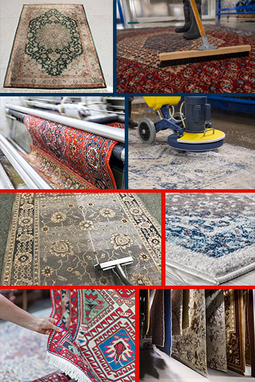step by step rug cleaning